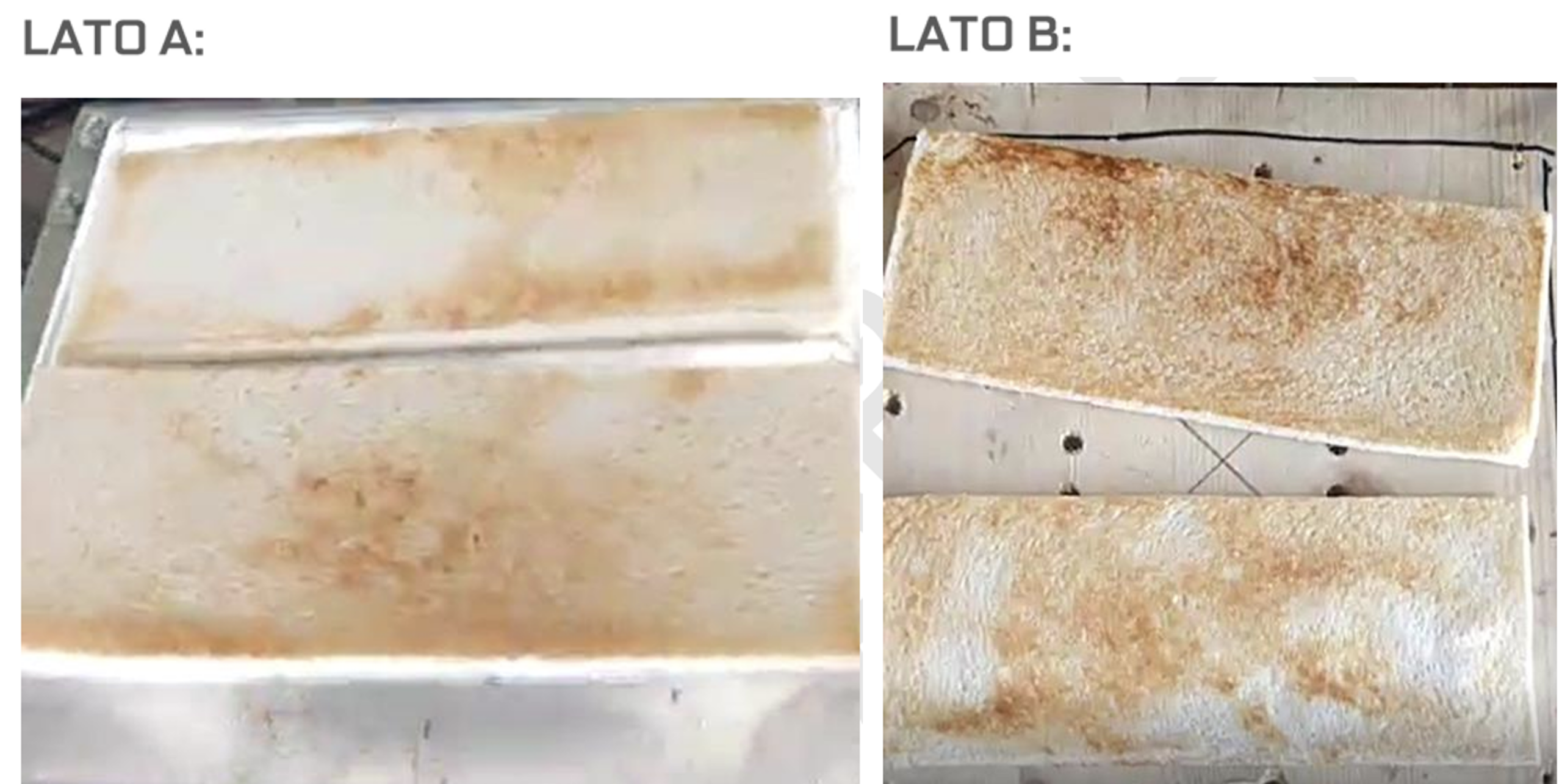 Pane tostato sulla piastra E-llum — nessun segno del coil