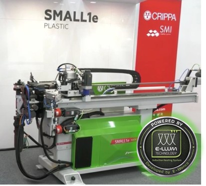 Piegatura CNC di tubi plastici mediante riscaldamento induttivo