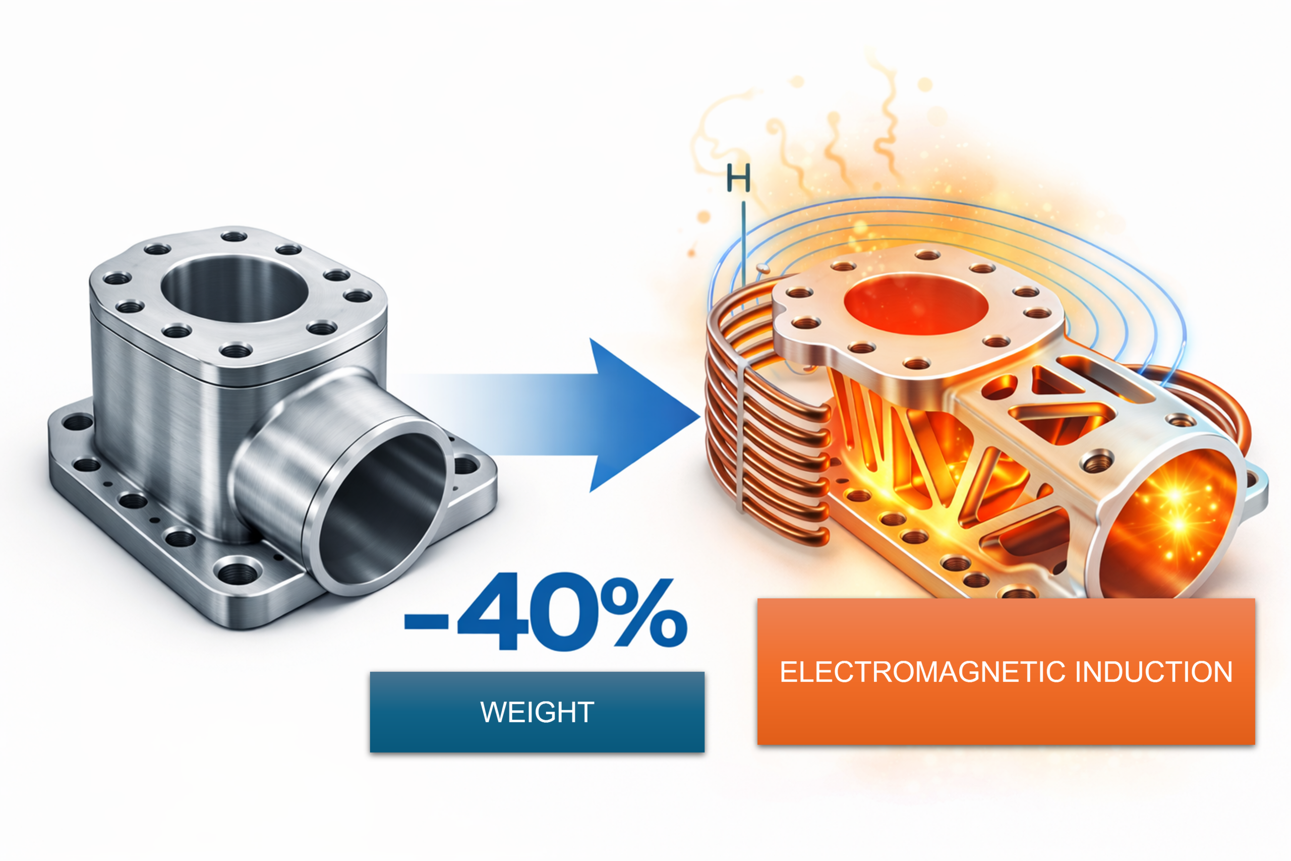 E-WENCO — metodo di riduzione masse termiche con induzione elettromagnetica
